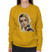 Sidney Maurer Original Portrait Of Twiggy Womens Sweatshirt - Womens Sweatshirt