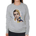 Sidney Maurer Original Portrait Of Twiggy Womens Sweatshirt - Womens Sweatshirt