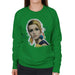 Sidney Maurer Original Portrait Of Twiggy Womens Sweatshirt - Womens Sweatshirt