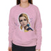 Sidney Maurer Original Portrait Of Twiggy Womens Sweatshirt - Womens Sweatshirt