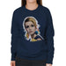 Sidney Maurer Original Portrait Of Twiggy Womens Sweatshirt - Womens Sweatshirt