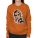 Sidney Maurer Original Portrait Of Twiggy Womens Sweatshirt - Womens Sweatshirt