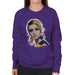 Sidney Maurer Original Portrait Of Twiggy Womens Sweatshirt - Womens Sweatshirt