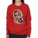 Sidney Maurer Original Portrait Of Twiggy Womens Sweatshirt - Womens Sweatshirt