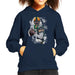 Sidney Maurer Original Portrait Of Aaron Rodgers Kid's Hooded Sweatshirt