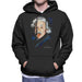 Sidney Maurer Original Portrait Of Albert Einstein Men's Hooded Sweatshirt
