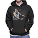 Sidney Maurer Original Portrait Of Billie Jean King Men's Hooded Sweatshirt