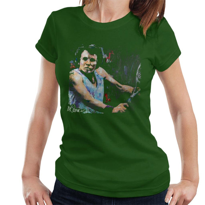 Sidney Maurer Original Portrait Of Billie Jean King Women's T-Shirt