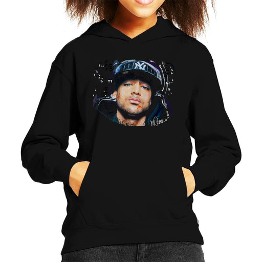 Sidney Maurer Original Portrait Of Booba Kid's Hooded Sweatshirt