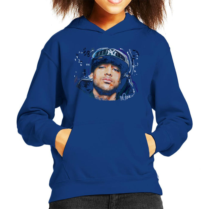 Sidney Maurer Original Portrait Of Booba Kid's Hooded Sweatshirt