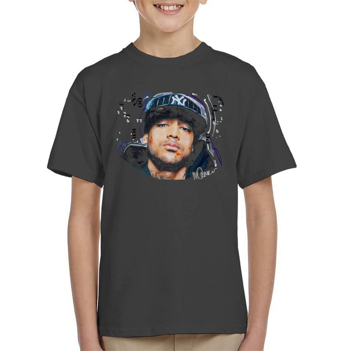 Sidney Maurer Original Portrait Of Booba Kid's T-Shirt
