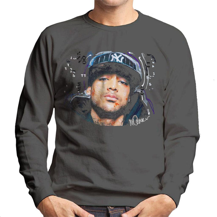 Sidney Maurer Original Portrait Of Booba Men's Sweatshirt