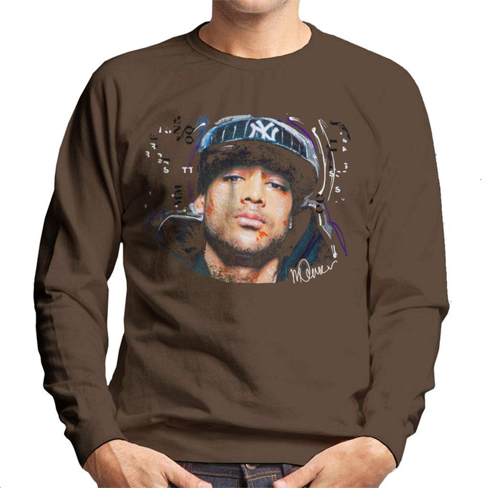 Sidney Maurer Original Portrait Of Booba Men's Sweatshirt