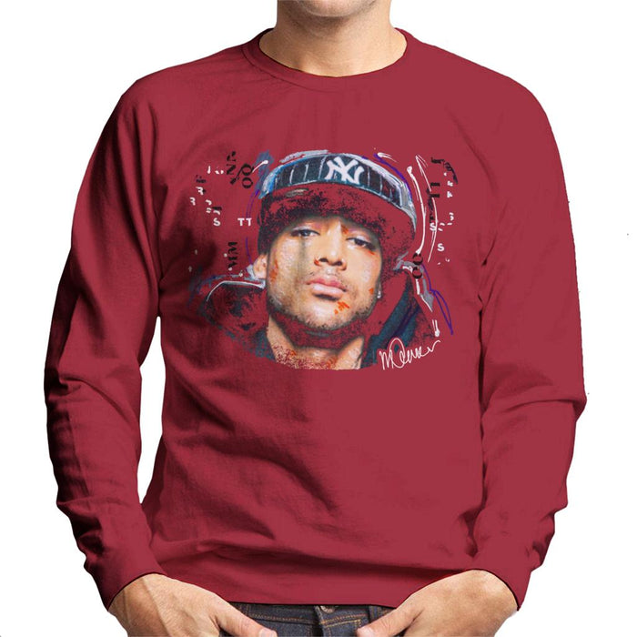 Sidney Maurer Original Portrait Of Booba Men's Sweatshirt