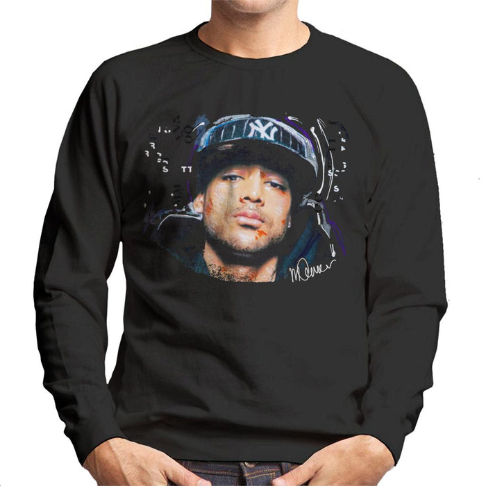 Sidney Maurer Original Portrait Of Booba Men's Sweatshirt