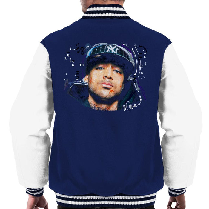 Sidney Maurer Original Portrait Of Booba Men's Varsity Jacket