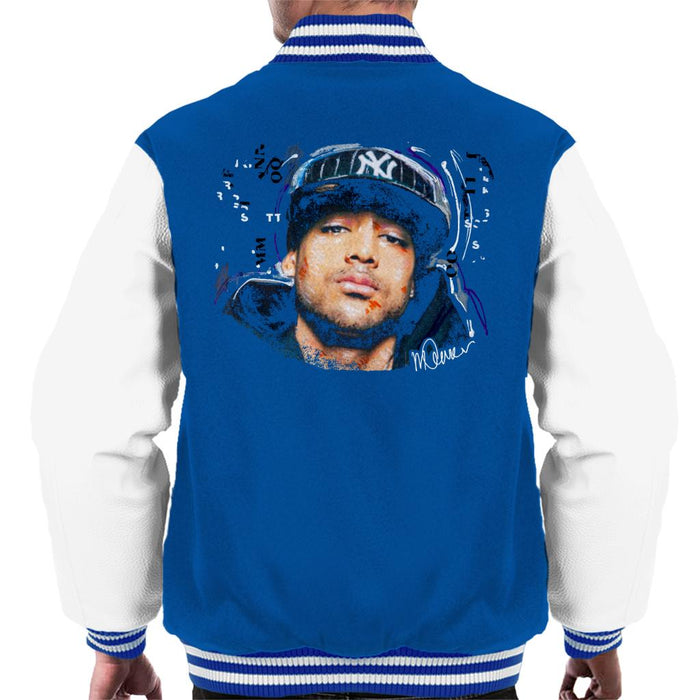 Sidney Maurer Original Portrait Of Booba Men's Varsity Jacket