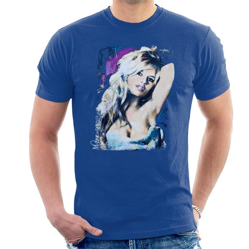 Sidney Maurer Original Portrait Of Brigitte Bardot Men's T-Shirt