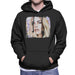 Sidney Maurer Original Portrait Of Cara Delevingne Men's Hooded Sweatshirt