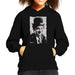 Sidney Maurer Original Portrait Of Charlie Chaplin Smiling Kid's Hooded Sweatshirt