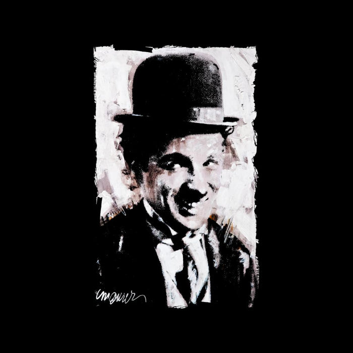 Sidney Maurer Original Portrait Of Charlie Chaplin Smiling Men's Varsity Jacket