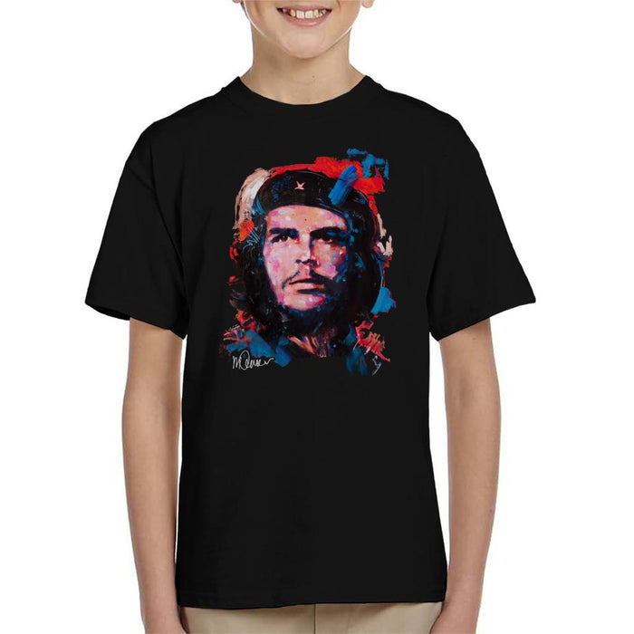 Sidney Maurer Original Portrait Of Che Guevara Kid's T-Shirt
