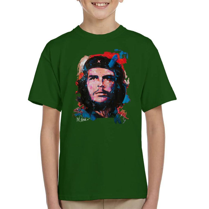 Sidney Maurer Original Portrait Of Che Guevara Kid's T-Shirt