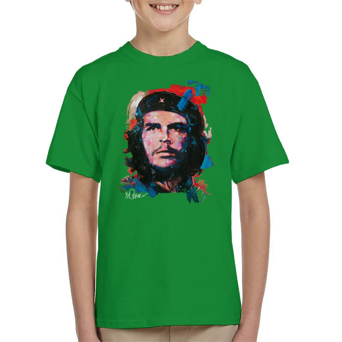 Sidney Maurer Original Portrait Of Che Guevara Kid's T-Shirt