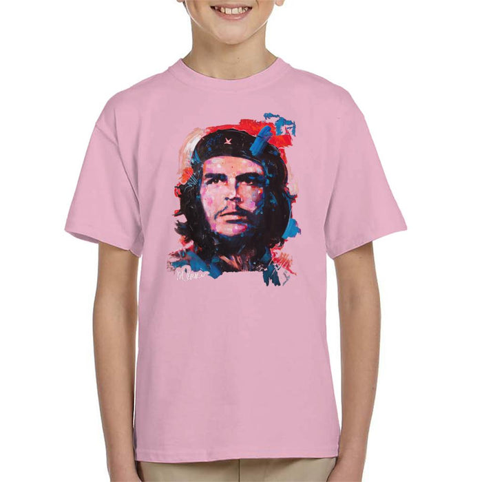 Sidney Maurer Original Portrait Of Che Guevara Kid's T-Shirt