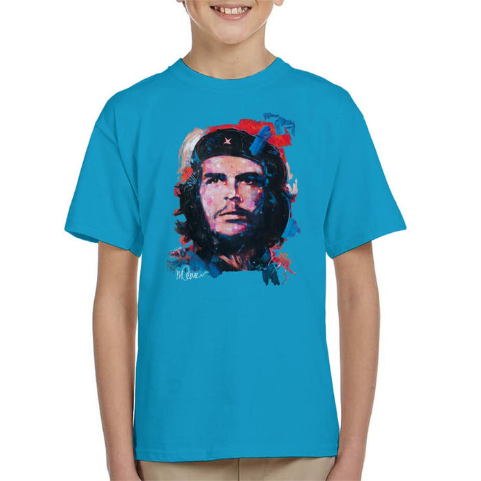 Sidney Maurer Original Portrait Of Che Guevara Kid's T-Shirt
