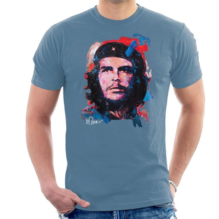 Sidney Maurer Original Portrait Of Che Guevara Men's T-Shirt