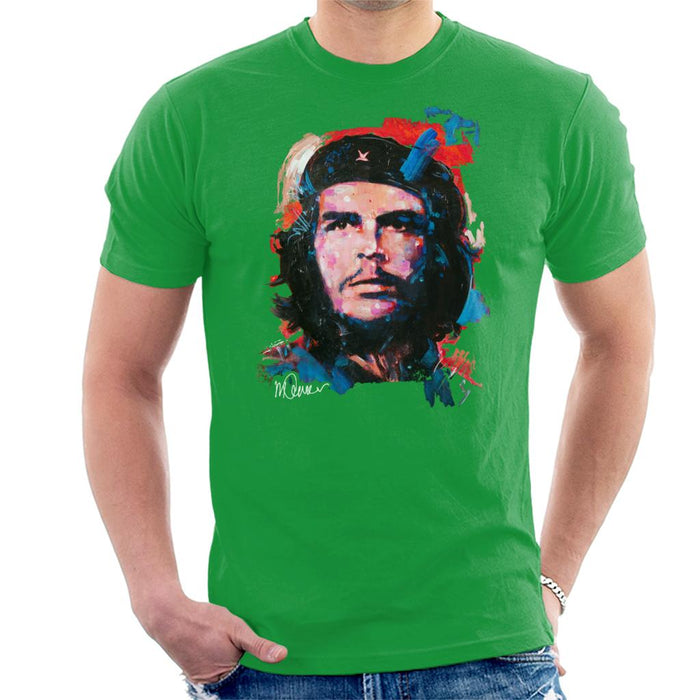 Sidney Maurer Original Portrait Of Che Guevara Men's T-Shirt