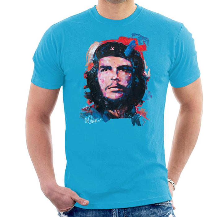 Sidney Maurer Original Portrait Of Che Guevara Men's T-Shirt