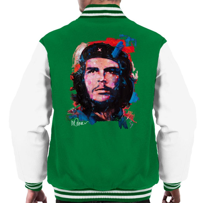 Sidney Maurer Original Portrait Of Che Guevara Men's Varsity Jacket
