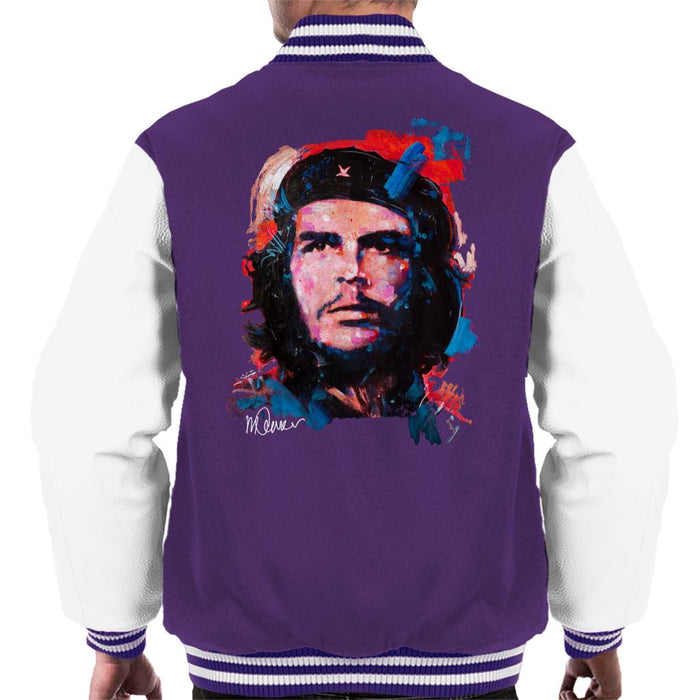 Sidney Maurer Original Portrait Of Che Guevara Men's Varsity Jacket