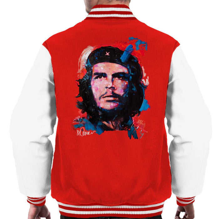 Sidney Maurer Original Portrait Of Che Guevara Men's Varsity Jacket