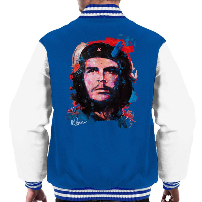 Sidney Maurer Original Portrait Of Che Guevara Men's Varsity Jacket