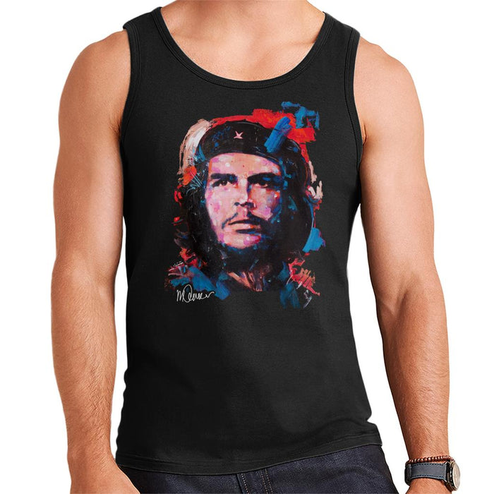 Sidney Maurer Original Portrait Of Che Guevara Men's Vest