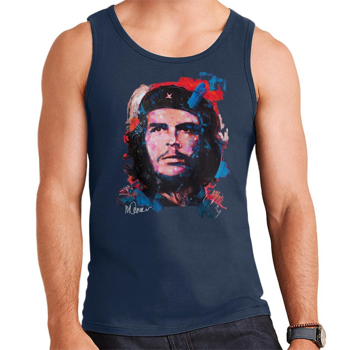 Sidney Maurer Original Portrait Of Che Guevara Men's Vest