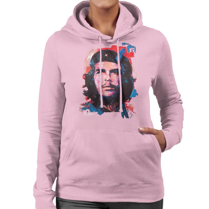 Sidney Maurer Original Portrait Of Che Guevara Women's Hooded Sweatshirt