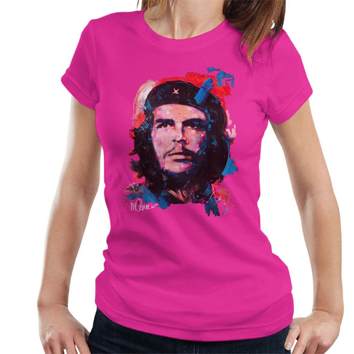 Sidney Maurer Original Portrait Of Che Guevara Women's T-Shirt