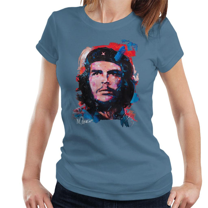 Sidney Maurer Original Portrait Of Che Guevara Women's T-Shirt