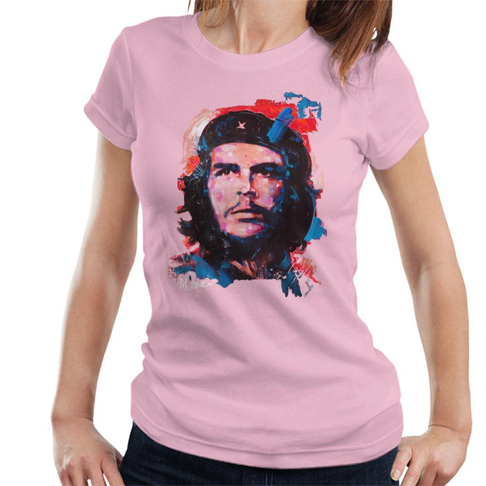 Sidney Maurer Original Portrait Of Che Guevara Women's T-Shirt