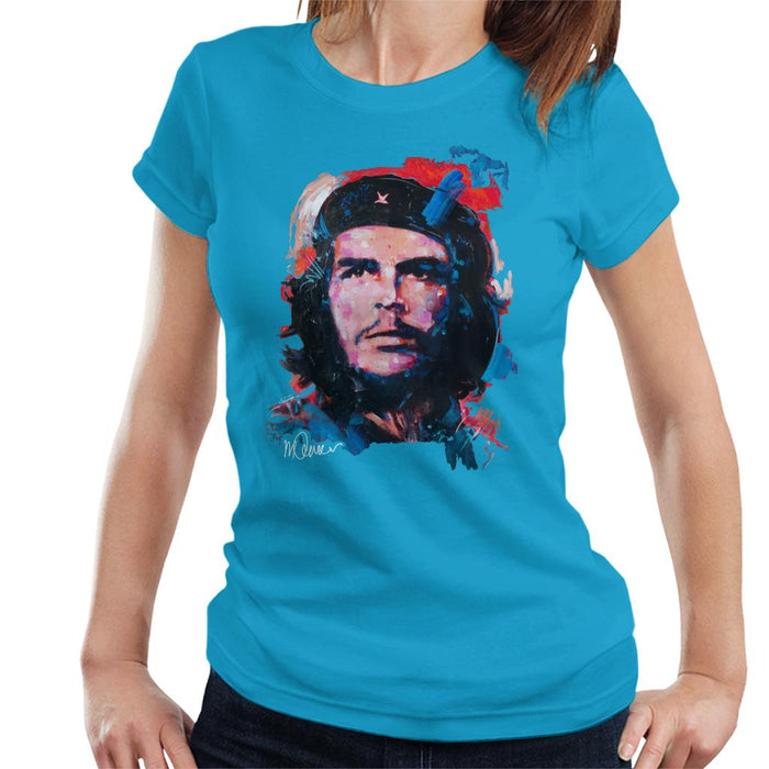 Sidney Maurer Original Portrait Of Che Guevara Women's T-Shirt