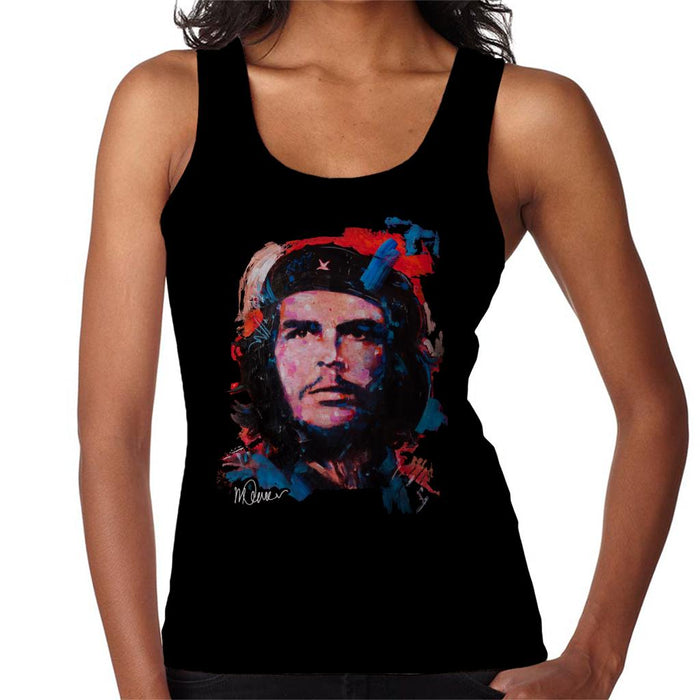 Sidney Maurer Original Portrait Of Che Guevara Women's Vest