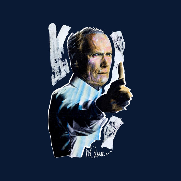 Sidney Maurer Original Portrait Of Clint Eastwood Gran Torino Kid's T-Shirt