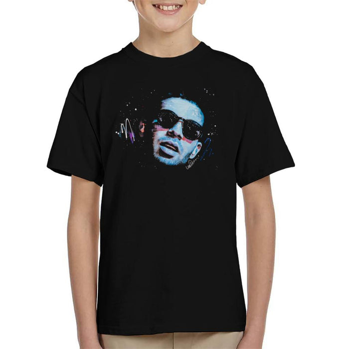 Sidney Maurer Original Portrait Of Drake Sunglasses Kid's T-Shirt