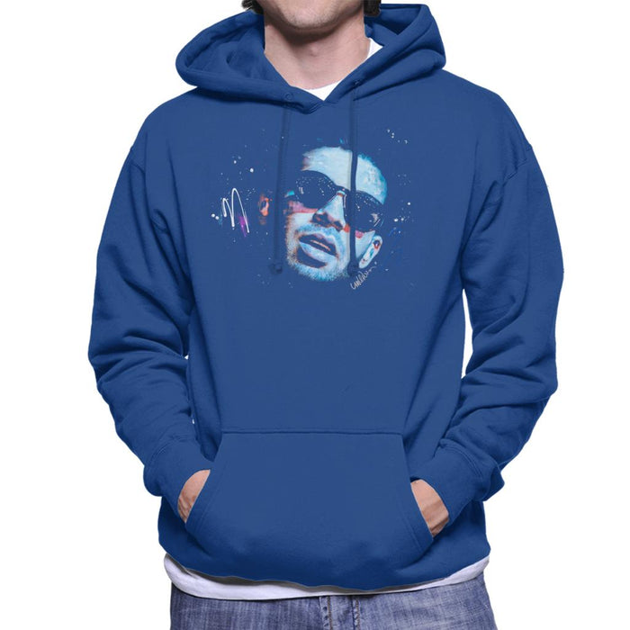 Sidney Maurer Original Portrait Of Drake Sunglasses Men's Hooded Sweatshirt