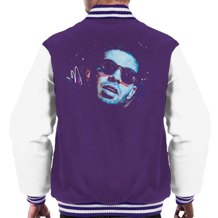 Sidney Maurer Original Portrait Of Drake Sunglasses Men's Varsity Jacket