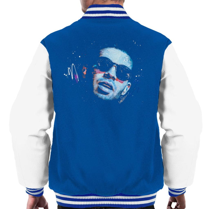 Sidney Maurer Original Portrait Of Drake Sunglasses Men's Varsity Jacket